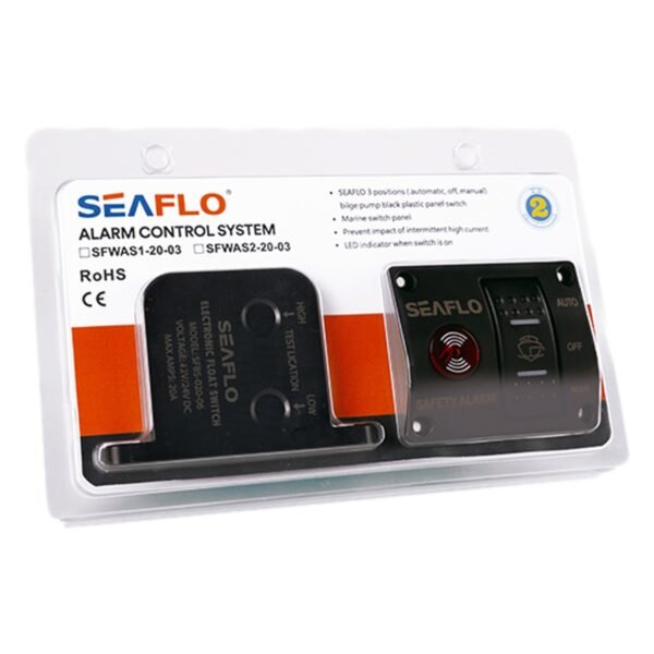 Painel de controle c/ automático e som 85DB 12V 20A 3 posições - Image 3